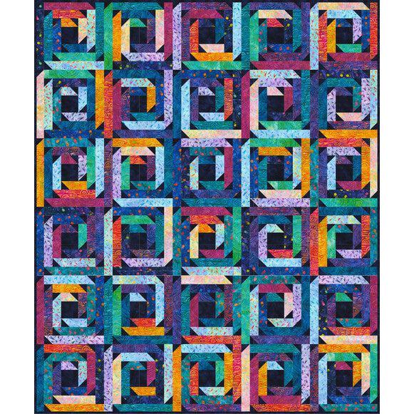 Interstellar Cabin Frenzy Quilt Pattern - Free Pattern Download-Robert Kaufman-My Favorite Quilt Store