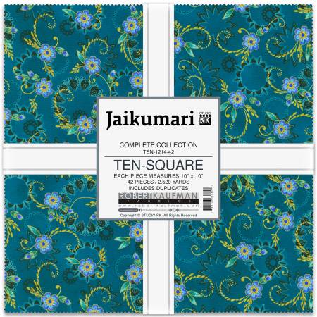 Jaikumari 10" Layer Cake-Robert Kaufman-My Favorite Quilt Store