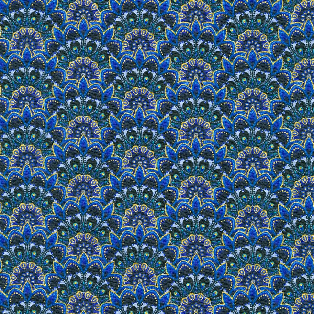 Jaikumari Lapis Geometric Fabric