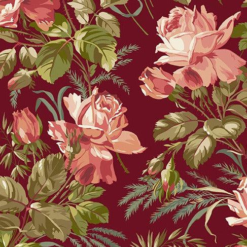Joy Holly Berries Centerpiece Fabric
