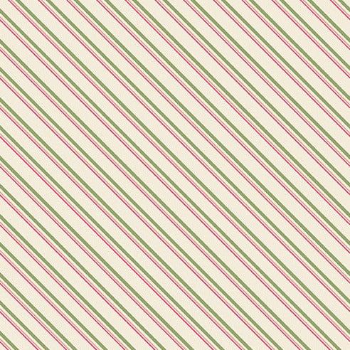 Joy Snow Candy Cane Fabric-Andover-My Favorite Quilt Store