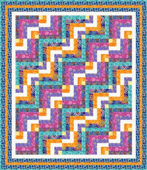 Joy of Color Quilt 2 Pattern - Free Digital Download-Blank Quilting Corporation-My Favorite Quilt Store