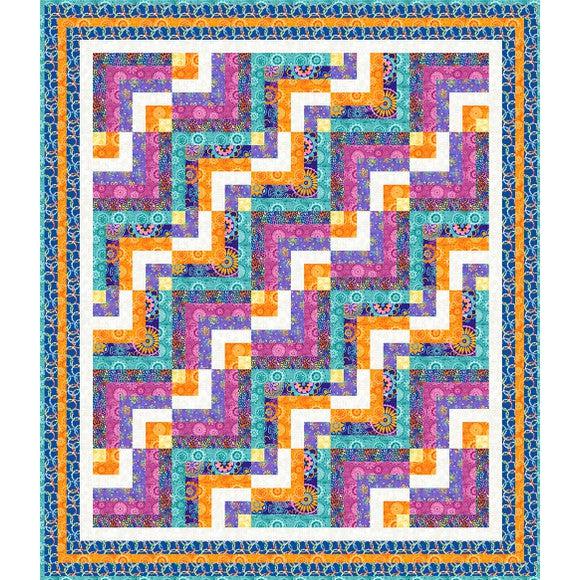 Joy of Color Quilt 2 Pattern - Free Digital Download