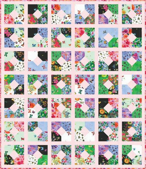 Joyful Meadows Silverstone Quilt Pattern - Free Pattern Download-Robert Kaufman-My Favorite Quilt Store