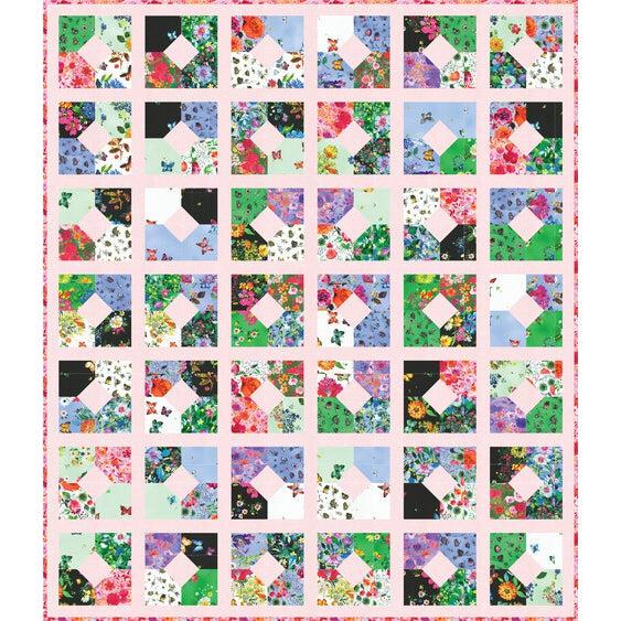 Joyful Meadows Silverstone Quilt Pattern - Free Pattern Download-Robert Kaufman-My Favorite Quilt Store