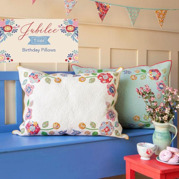 Jubilee Birthday Pillows Pattern - Digital Download