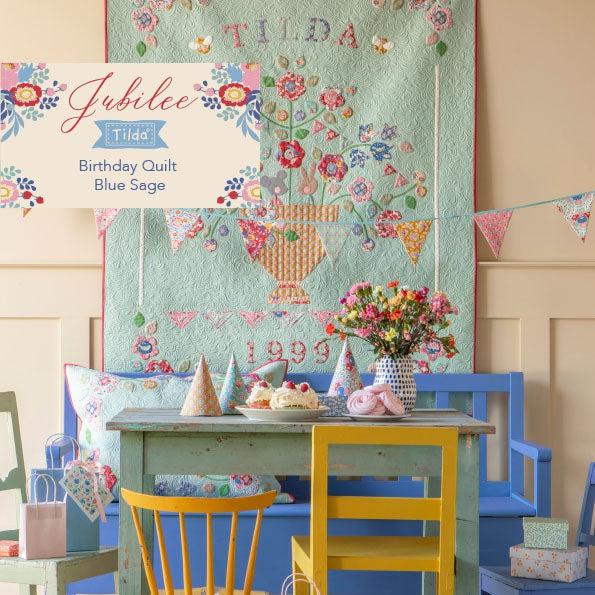 Jubilee Birthday Quilt Pattern - Digital Download-Tilda Fabrics-My Favorite Quilt Store