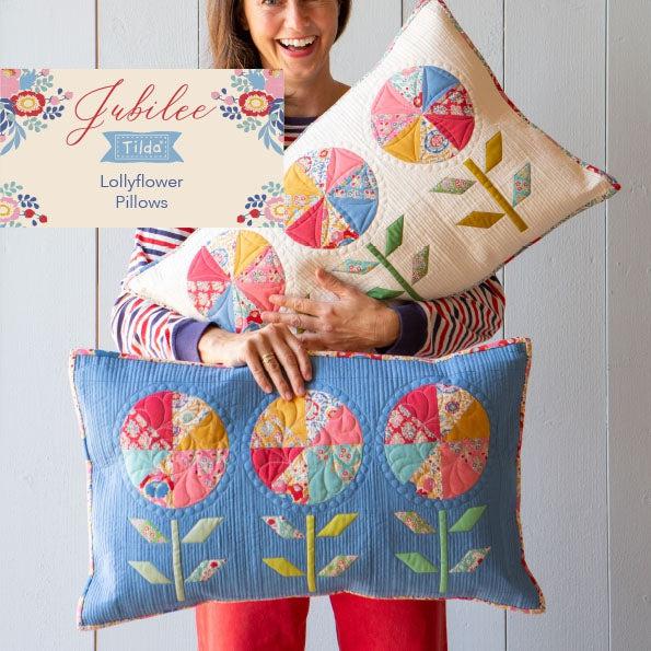 Jubilee Lollyflower Pillows Pattern - Digital Download-Tilda Fabrics-My Favorite Quilt Store