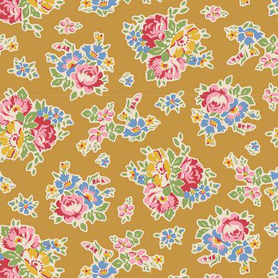 Jubilee Mustard Sue Fabric-Tilda Fabrics-My Favorite Quilt Store