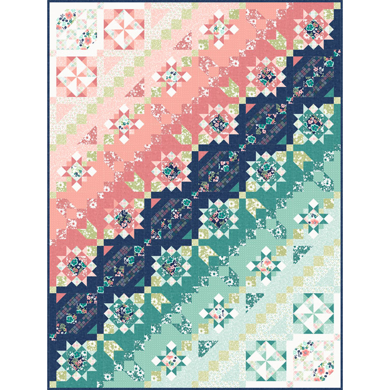 Juliette Verona BOM Quilt Kit-Wilmington Prints-My Favorite Quilt Store