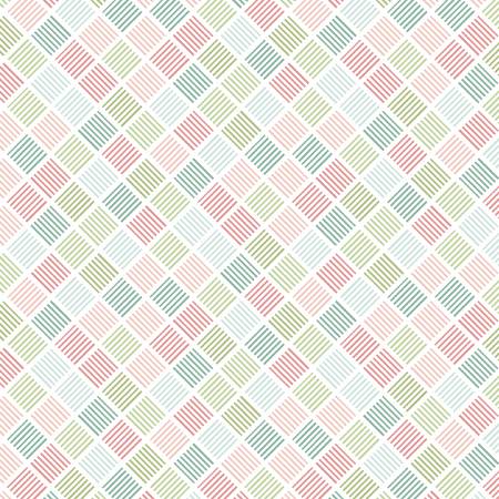 Juliette White/Multi Diagonal Stripes Fabric-Wilmington Prints-My Favorite Quilt Store