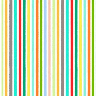 Jungle Explorers Multi Explorer Stripe Fabric