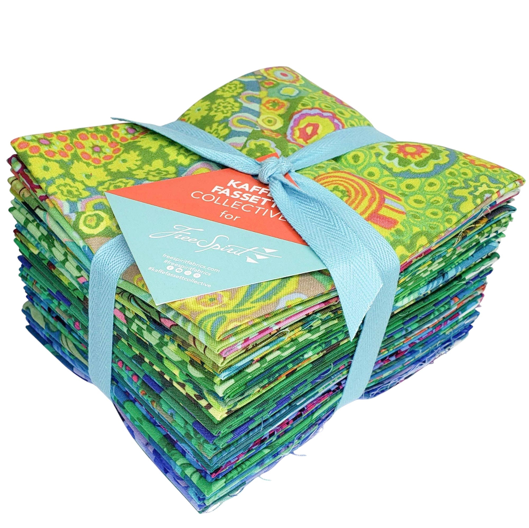 Kaffe Classics Plus Tidal Fat Quarter Bundle-Free Spirit Fabrics-My Favorite Quilt Store