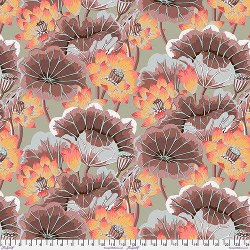 Kaffe Collective August 2023 Antique Lake Blossoms Fabric-Free Spirit Fabrics-My Favorite Quilt Store