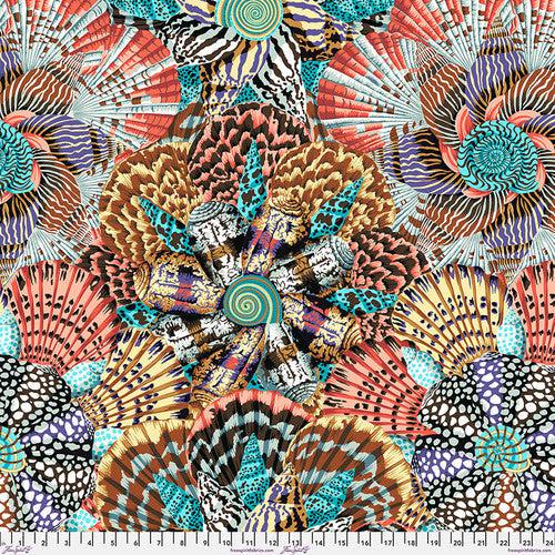 Kaffe Collective August 2023 Contrast Sailor Valentine Fabric-Free Spirit Fabrics-My Favorite Quilt Store