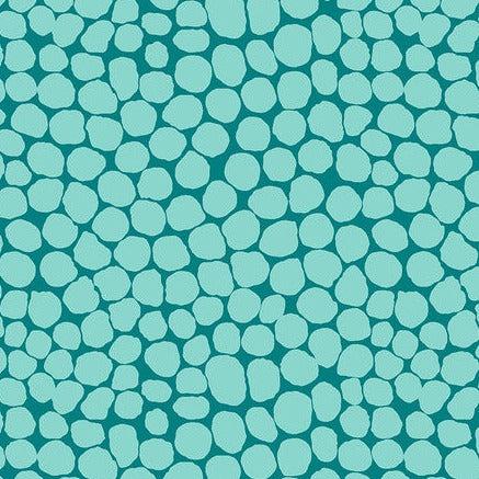 Kaffe Collective Classic Turquoise Jumble Fabric