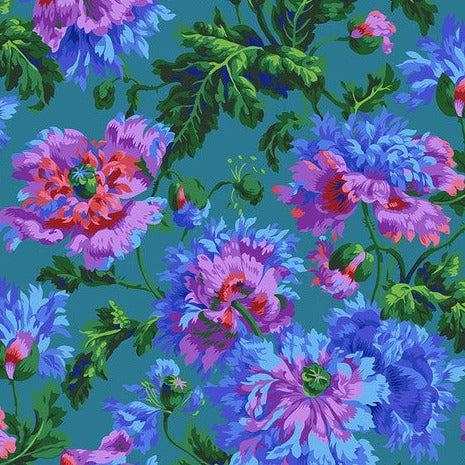 Kaffe Collective February 2024 Blue Garden Party Fabric
