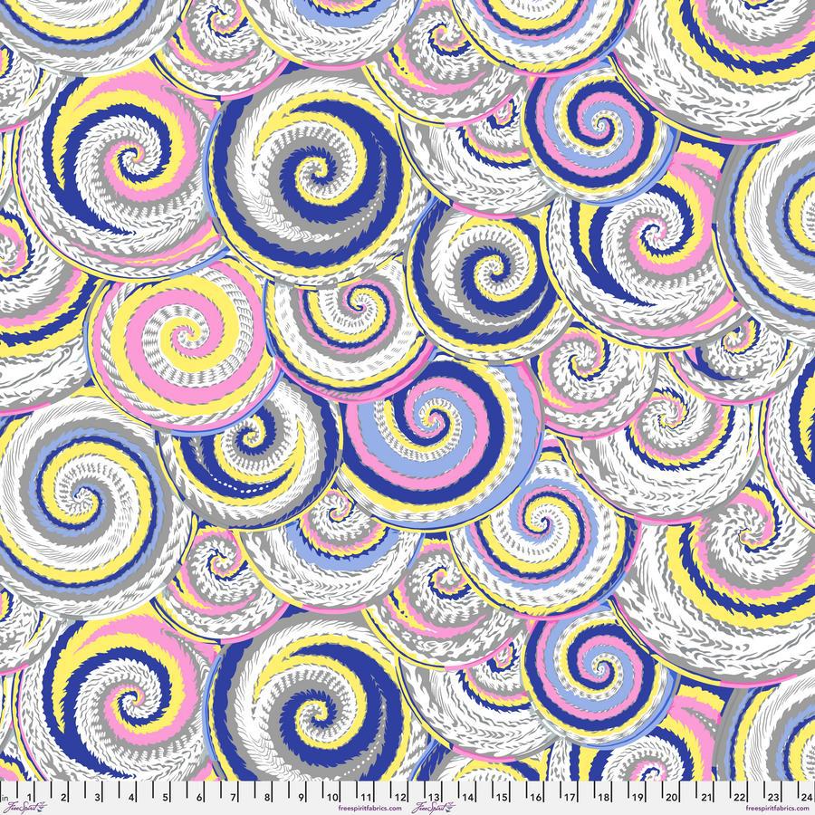 Kaffe Collective February 2024 Contrast Curly Baskets Fabric-Free Spirit Fabrics-My Favorite Quilt Store