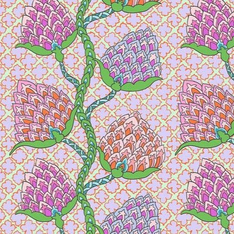 Kaffe Collective February 2024 Pastel Paisley Flower Fabric-Free Spirit Fabrics-My Favorite Quilt Store