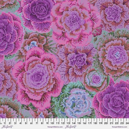 Kaffe Collective Magenta Brassica Fabric-Free Spirit Fabrics-My Favorite Quilt Store