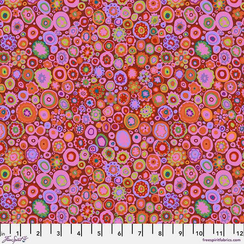 Kaffe Fassett Classics Paperweight Paprika Fabric-Free Spirit Fabrics-My Favorite Quilt Store