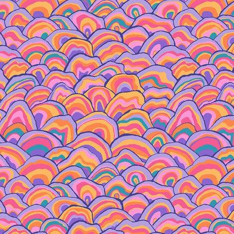 Kaffe Fassett Collective August 2024 Pastel Wobble Fabric