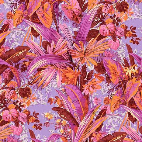 Kaffe Fassett Collective August 2024 Red Jungle Fabric