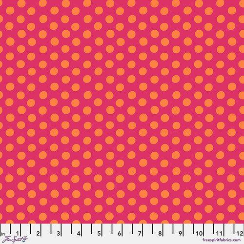 Kaffe Fassett Collective Classics Spot Fuchsia Fabric-Free Spirit Fabrics-My Favorite Quilt Store