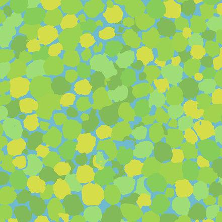 Kaffe Fassett Reflections Lime Spots Fabric