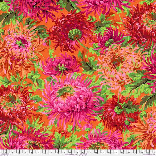 Kaffe Fassett Shaggy Red Fabric-Free Spirit Fabrics-My Favorite Quilt Store