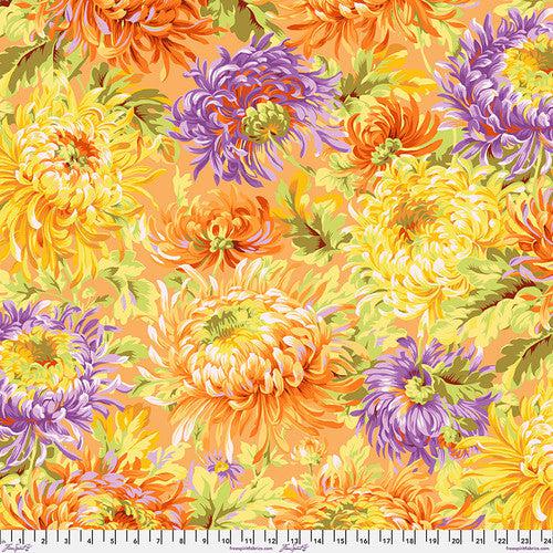 Kaffe Fassett Shaggy Yellow Fabric-Free Spirit Fabrics-My Favorite Quilt Store