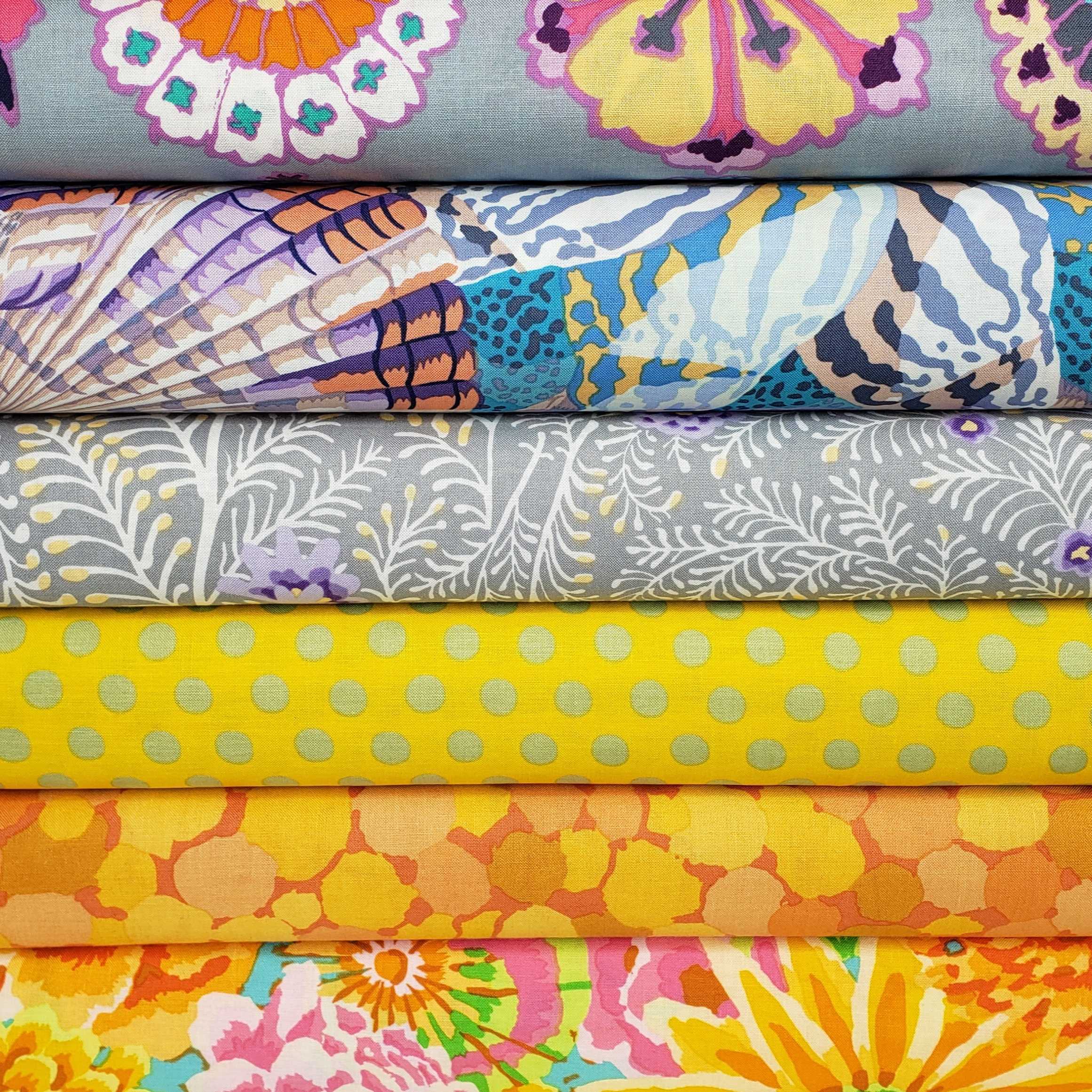 Kaffe Fassett Stash Builder Club-Free Spirit Fabrics-My Favorite Quilt Store