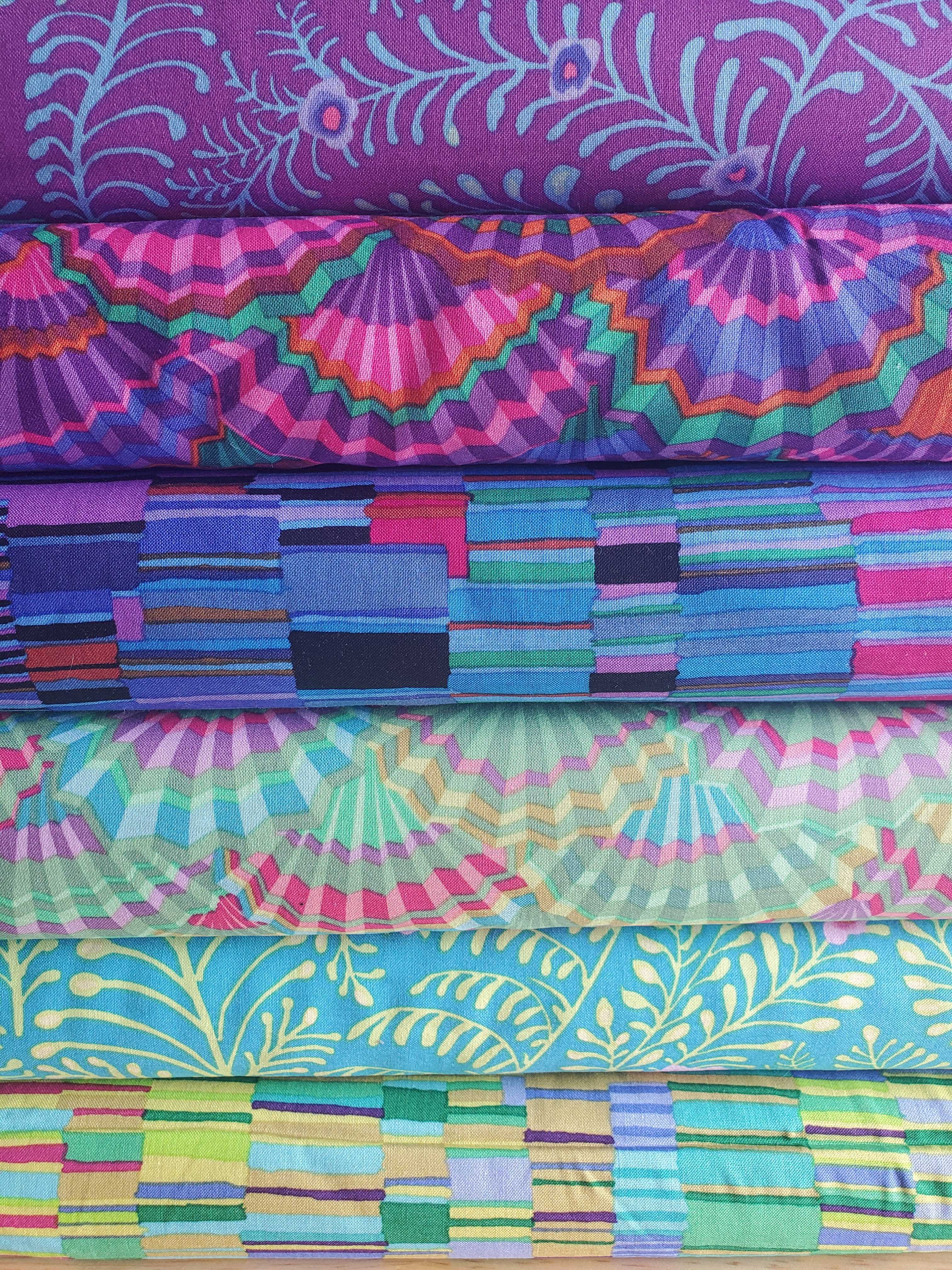 Kaffe Fassett Stash Builder Club-Free Spirit Fabrics-My Favorite Quilt Store