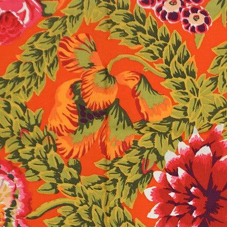 Kaffe Fassett Vintage Collective Circus Flower Lattice Fabric-Free Spirit Fabrics-My Favorite Quilt Store