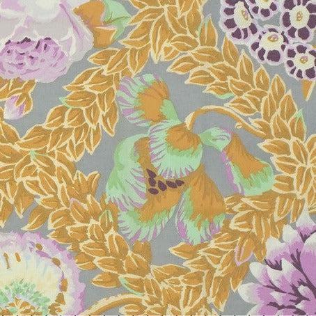 Kaffe Fassett Vintage Collective Pastel Flower Lattice Fabric-Free Spirit Fabrics-My Favorite Quilt Store