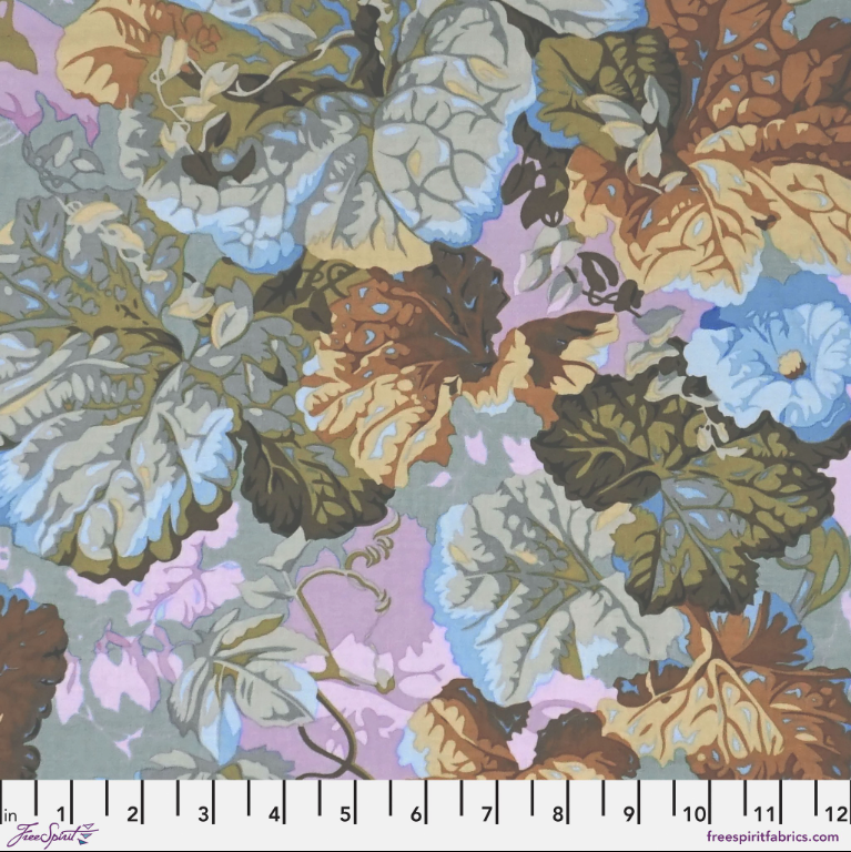 Kaffe Fassett Vintage Collective Taupe Grandiose Fabric-Free Spirit Fabrics-My Favorite Quilt Store