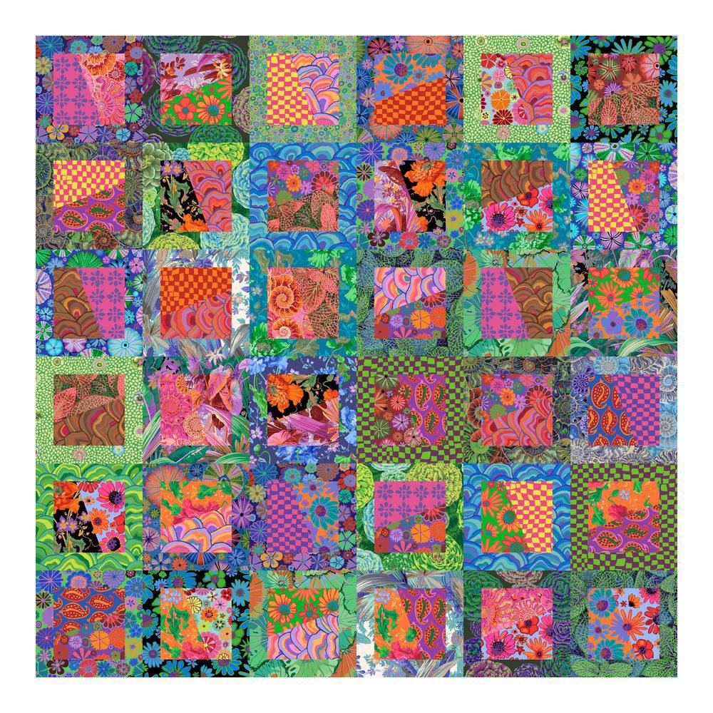 Kaffe Flip Flop Quilt Kit-Free Spirit Fabrics-My Favorite Quilt Store