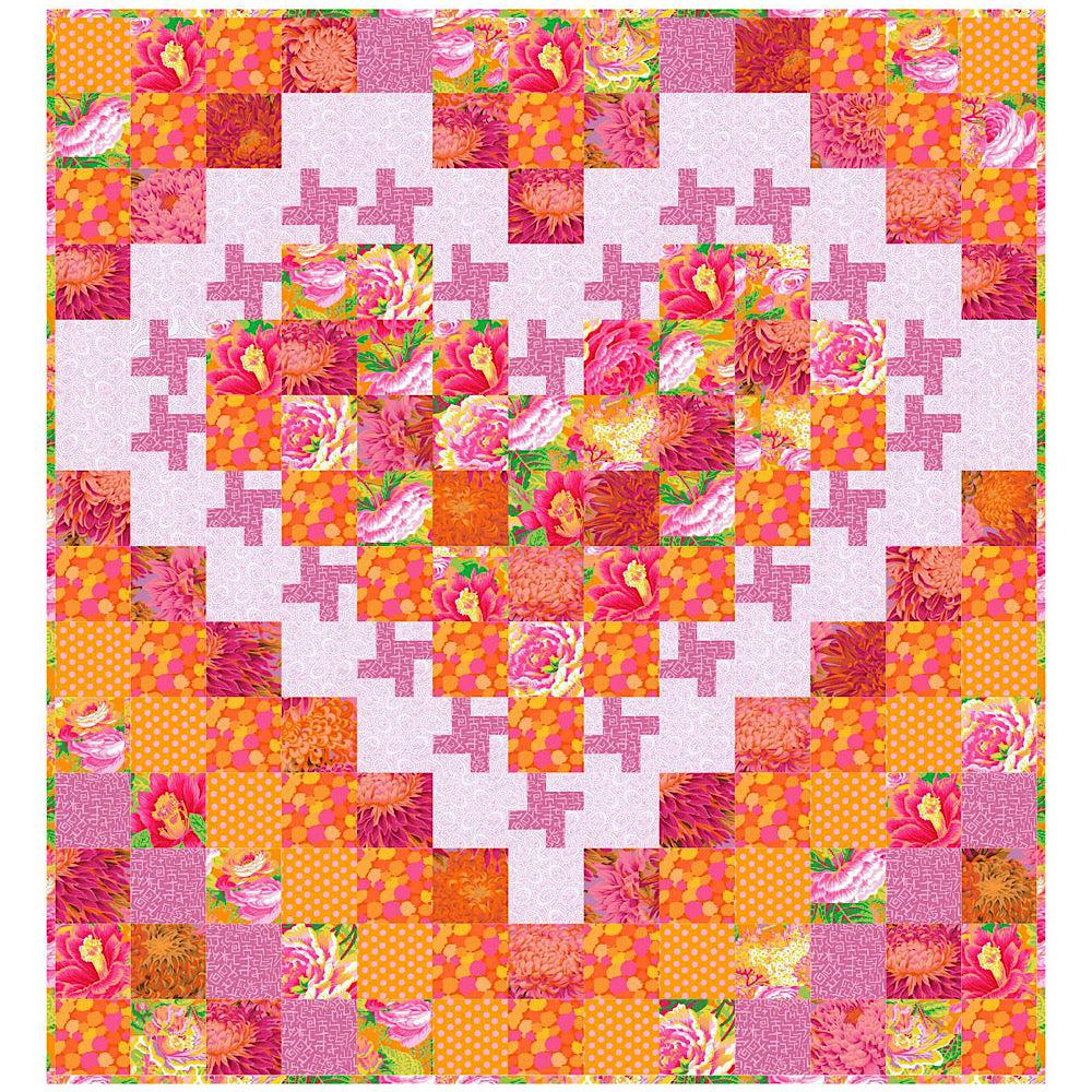 Kaffe Heart Quilt Pattern - Digital Download-My Favorite Quilt Store-My Favorite Quilt Store