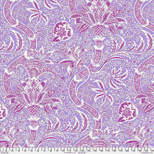 Kaffe X Morris & Co. Lavender Indian Fabric-Free Spirit Fabrics-My Favorite Quilt Store