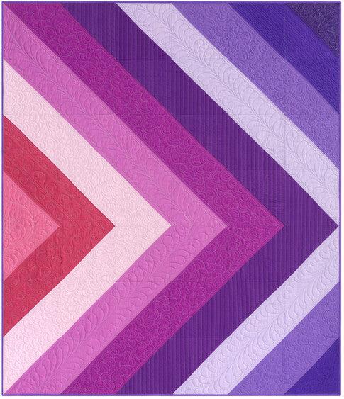 Kona Cotton Angled Quilt Pattern - Free Pattern Download-Robert Kaufman-My Favorite Quilt Store