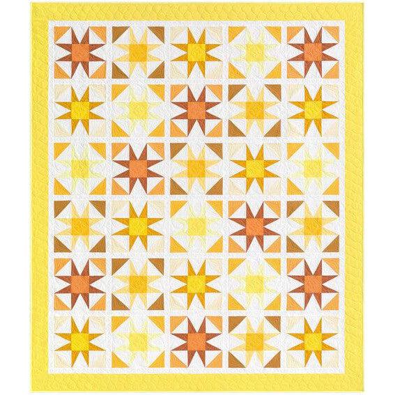 Kona Cotton Glowing Garden Quilt Pattern - Free Pattern Download