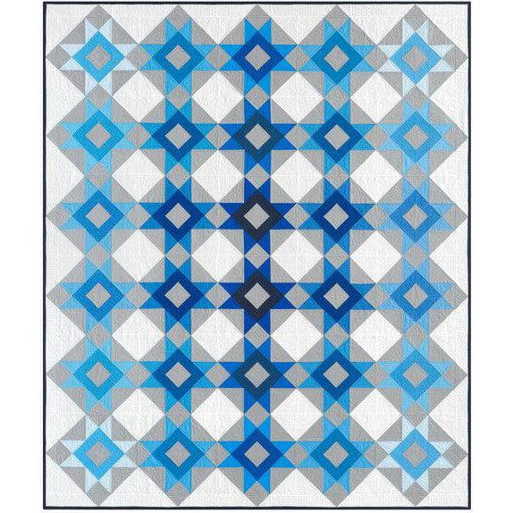 Kona Cotton Gradient Stars Quilt Pattern - Free Pattern Download