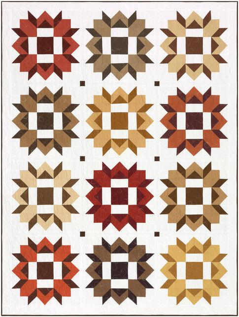 Kona Cotton Harvest Quilt Pattern - Free Pattern Download-Robert Kaufman-My Favorite Quilt Store