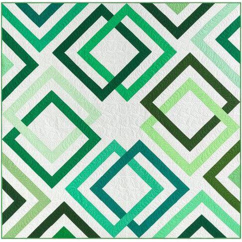 Kona Cotton Interlocked Quilt Pattern - Free Pattern Download-Robert Kaufman-My Favorite Quilt Store
