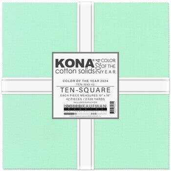 Kona Cotton Julep Color of the Year 2024 10" Square