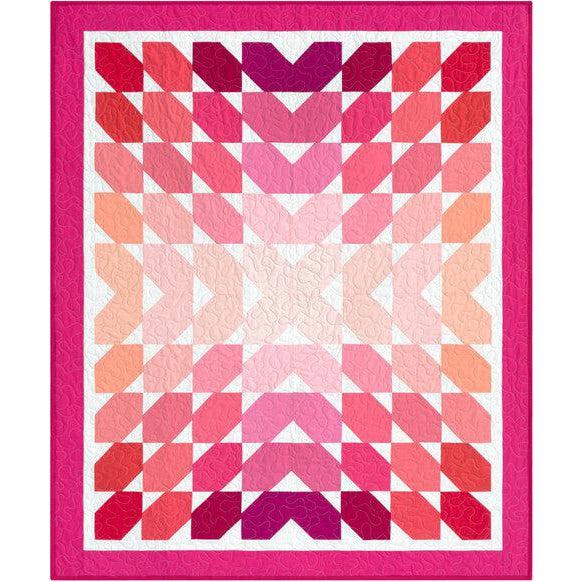 Kona Cotton Mini Petals Quilt Pattern - Free Pattern Download