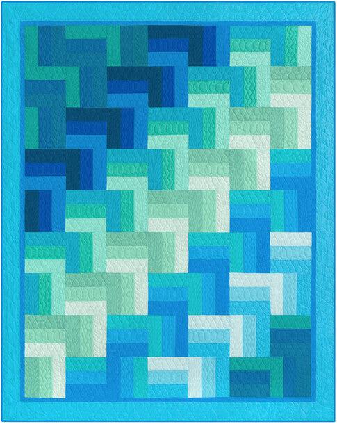 Kona Cotton Passage Quilt Pattern - Free Pattern Download-Robert Kaufman-My Favorite Quilt Store