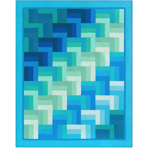 Kona Cotton Passage Quilt Pattern - Free Pattern Download-Robert Kaufman-My Favorite Quilt Store