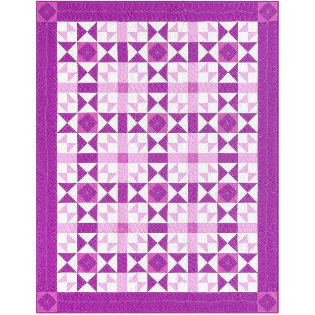 Kona Cotton Purple Passion Quilt Pattern - Free Pattern Download