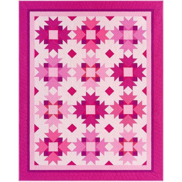 Kona Cotton Rose Garden Quilt Pattern - Free Pattern Download-Robert Kaufman-My Favorite Quilt Store